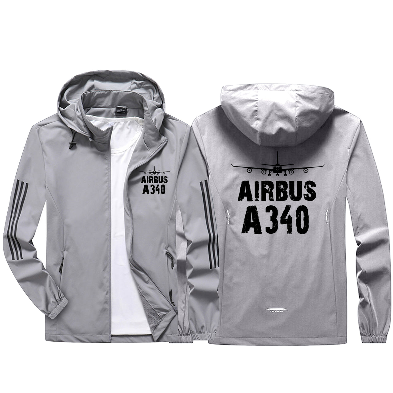 Airbus A340 & Plane Sport & Running Jackets