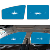 Thumbnail for Airbus A330 Silhouette Designed Car Sun Shade (Side window)