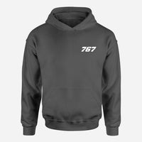 Thumbnail for 767 Flat Text Designed Hoodies