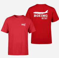 Thumbnail for Boeing 737 Printed Designed Double-Side T-Shirts