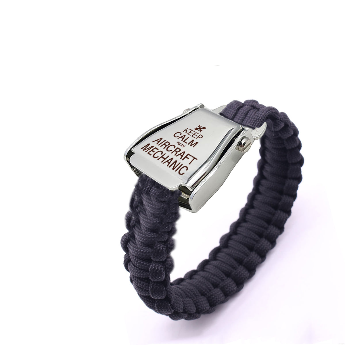 Aircraft Mechanic Design Airplane Seat Belt Bracelet