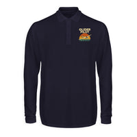 Thumbnail for Retro Glider Designed Long Sleeve Polo T-Shirts