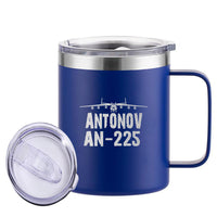 Thumbnail for Antonov AN-225 & Plane Designed Stainless Steel Laser Engraved Mugs