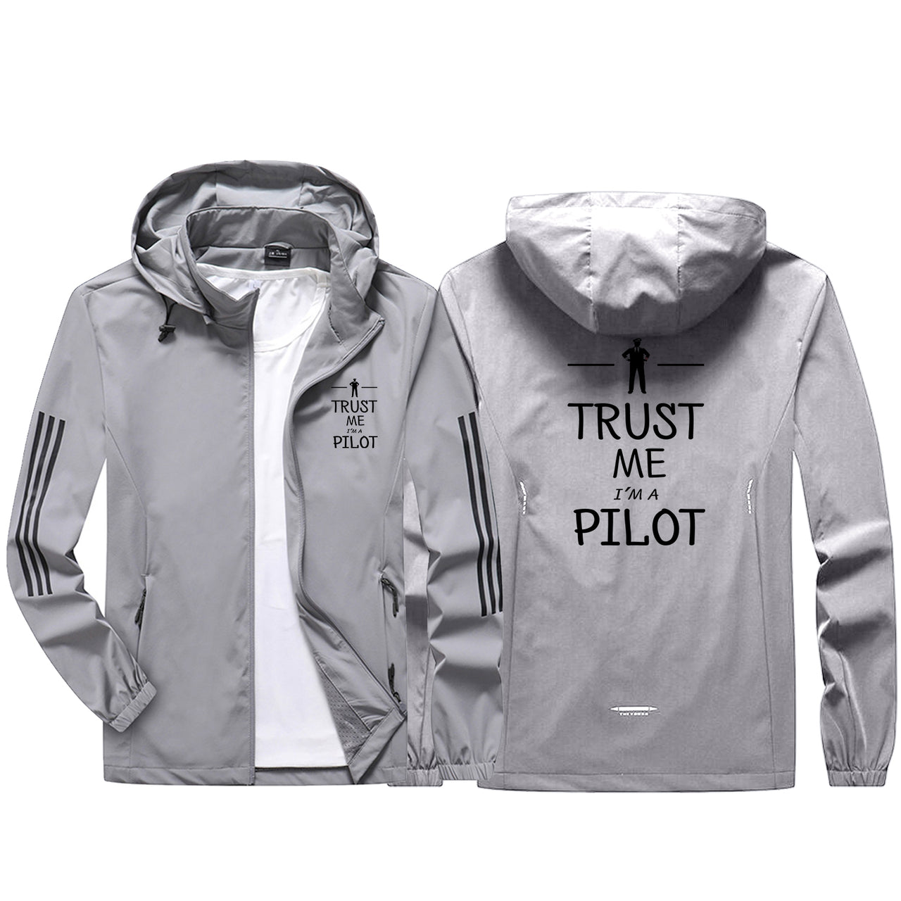 Trust Me I'm a Pilot Sport & Running Jackets