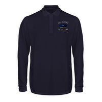 Thumbnail for Your Captain Is Speaking Designed Long Sleeve Polo T-Shirts