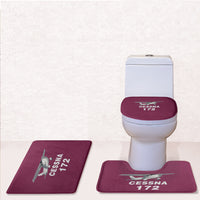 Thumbnail for The Cessna 172 Designed Toilet Seat Cover Three-piece Set