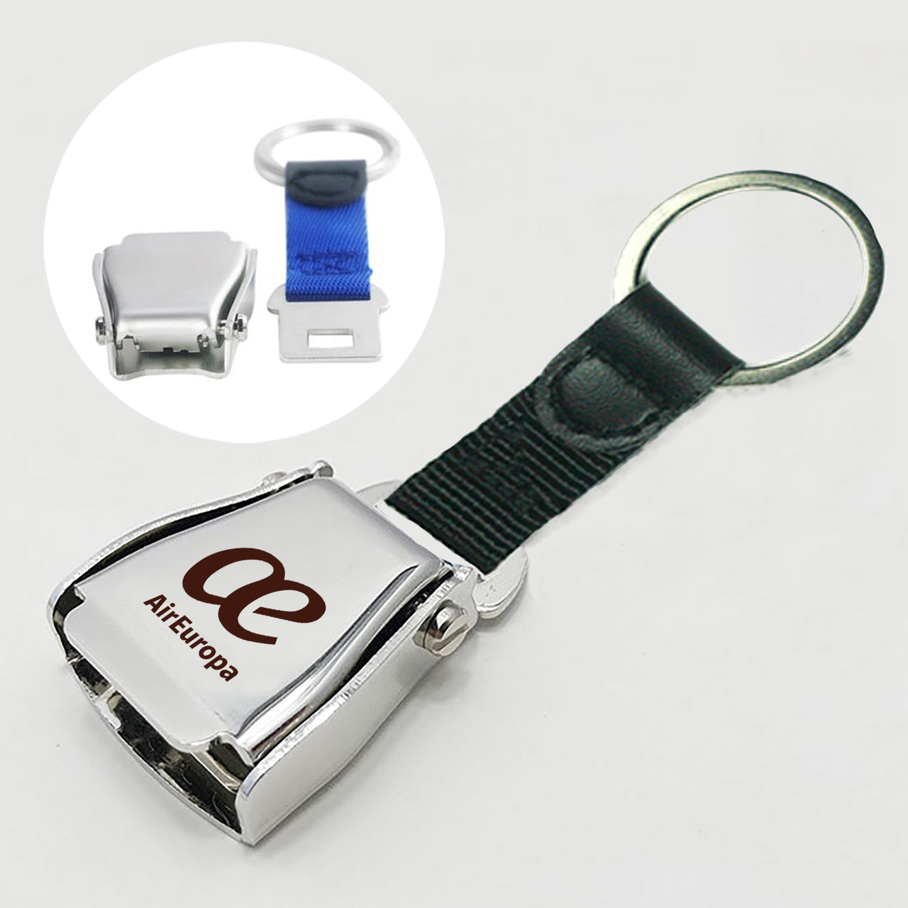 Air Europa Airplane Seat Belt Key Chains