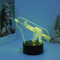 Thumbnail for Creative Gun 3D Designed Night Lamp