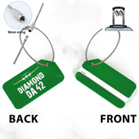 Thumbnail for Diamond DA42 & Plane Designed Fashion Metal Luggage Tags