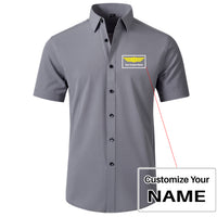 Thumbnail for Custom Name (Badge 1) Design Super Quality Short Sleeve Shirts