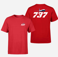 Thumbnail for Super Boeing 737-800 Designed Double-Side T-Shirts