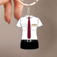 Thumbnail for Qatar Airways Uniform Acrylic Keychain