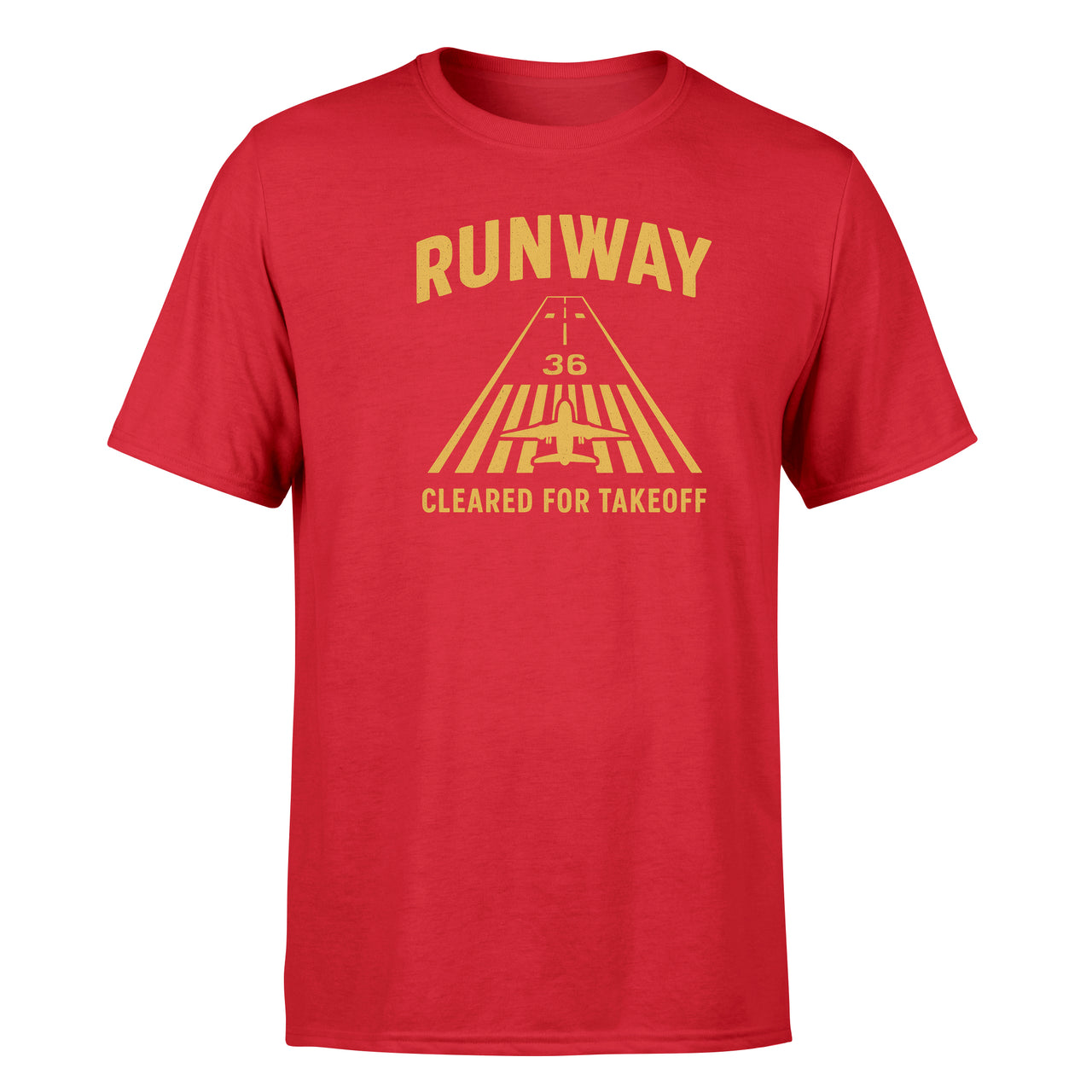 Cleared For Takeoff Design Super Quality T-Shirts