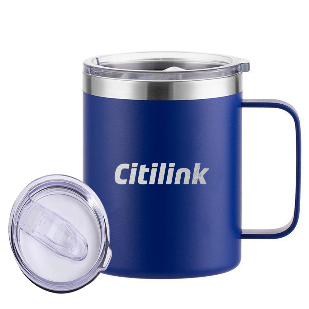 Citilink Airlines Designed Stainless Steel Laser Engraved Mugs