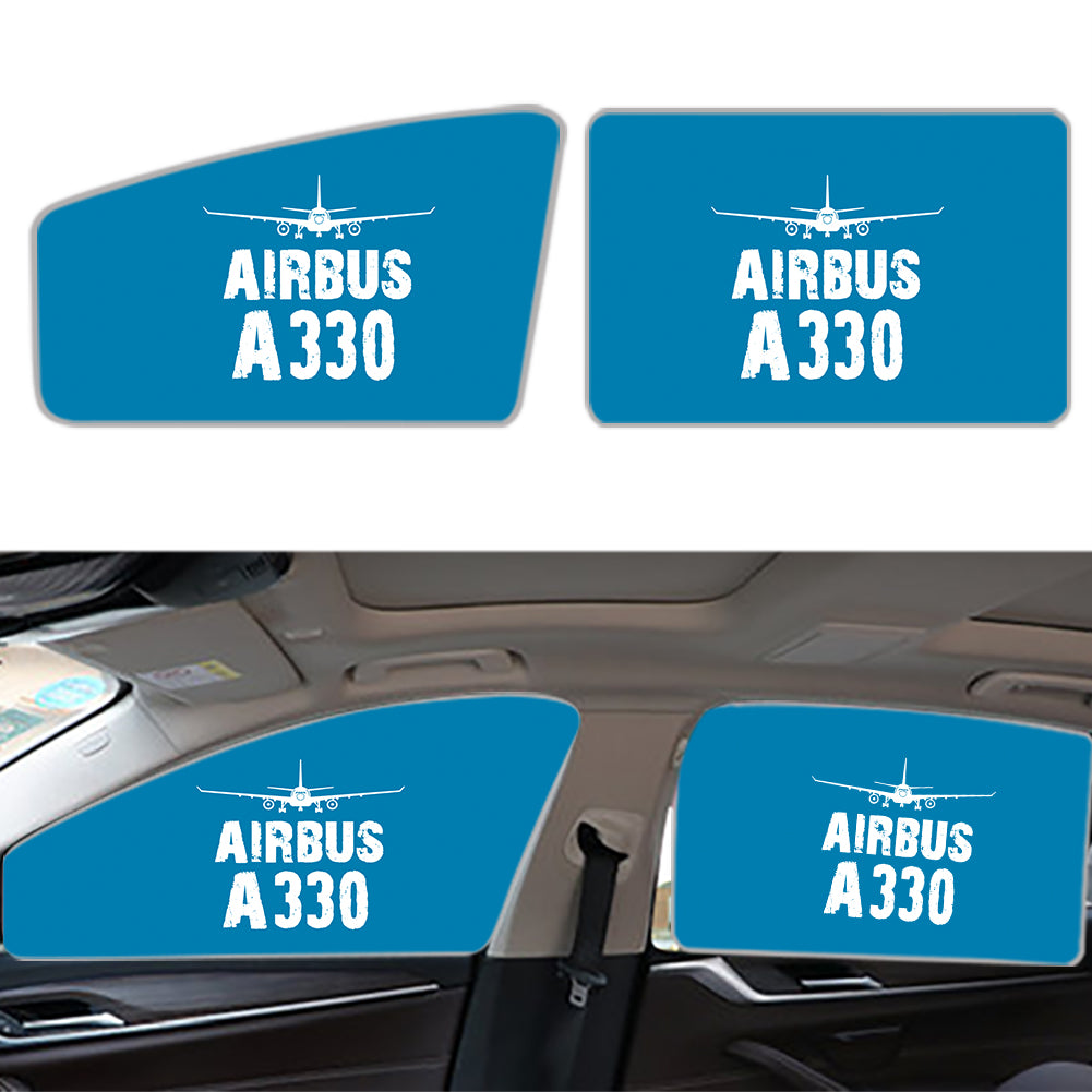 Airbus A330 & Plane Designed Car Sun Shade (Side window)