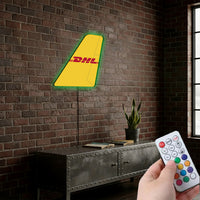Thumbnail for DHL Aviation Designed Metal Wall LED Aircraft Tail