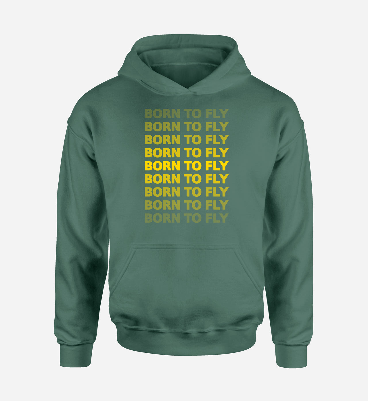 Born To Fly Opacity Designed Hoodies