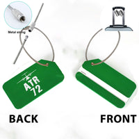 Thumbnail for ATR-72 & Plane Designed Fashion Metal Luggage Tags