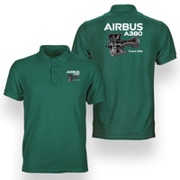 Thumbnail for Airbus A380 & Trent 900 Engine Designed Double Side Polo T-Shirts