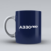 Thumbnail for A330neo & Text Designed Ceramic White Mugs