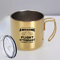 Thumbnail for Flight Attendant Designed Stainless Steel Portable Mugs