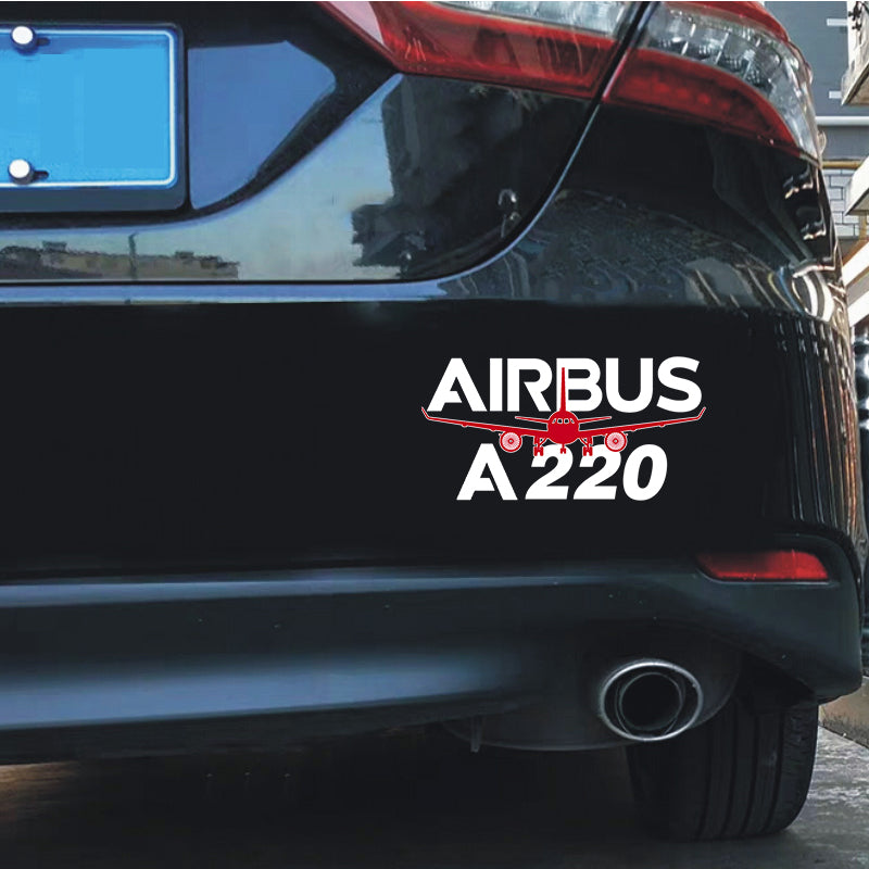 Amazing Airbus A220 Designed Car Sticker