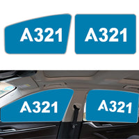 Thumbnail for A321 Flat Text Designed Car Sun Shade (Side window)