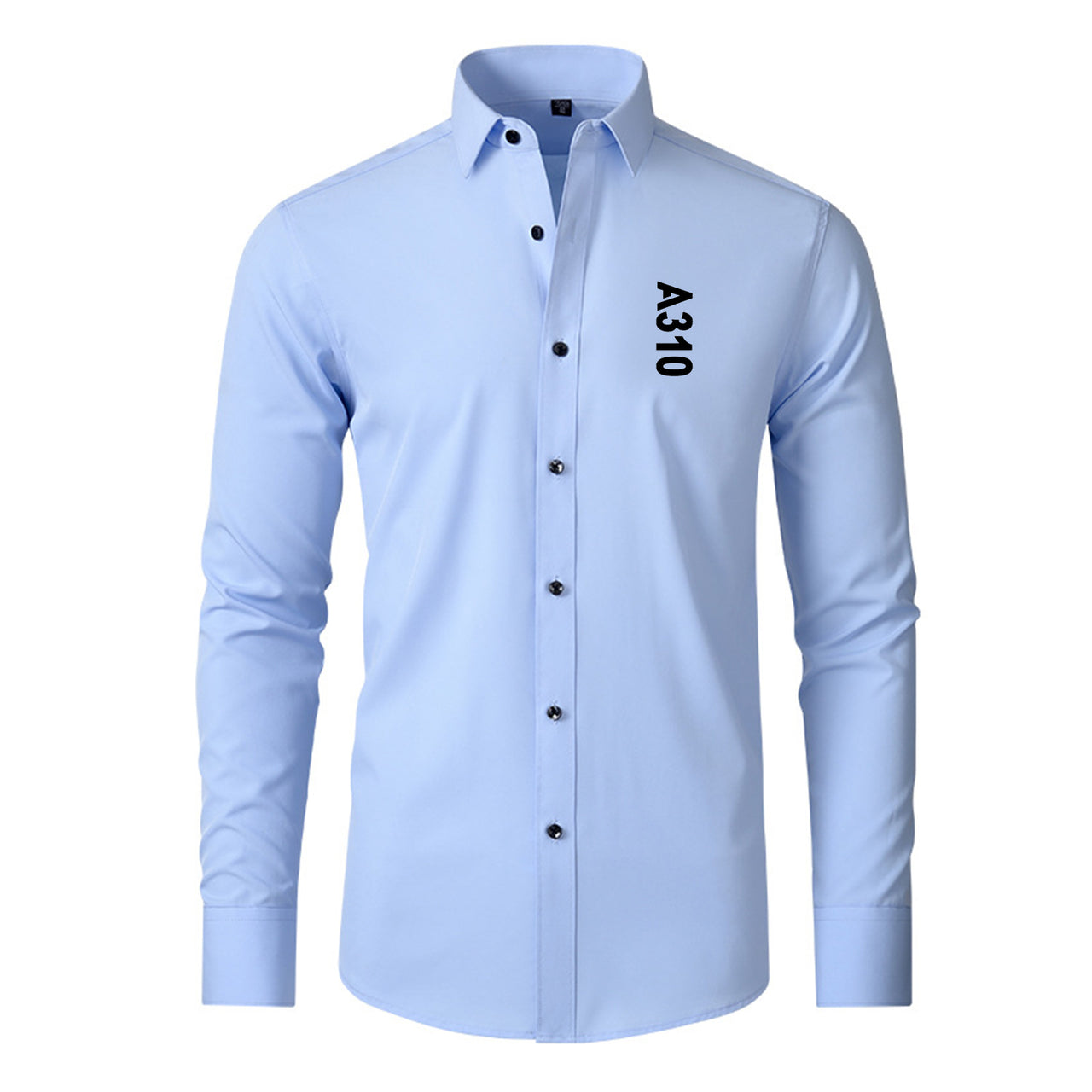A310 Text Designed Long Sleeve Shirts