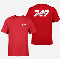 Thumbnail for Super Boeing 747 Intercontinental Designed Double-Side T-Shirts