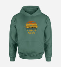 Thumbnail for Retro Airbus A330 Designed Hoodies