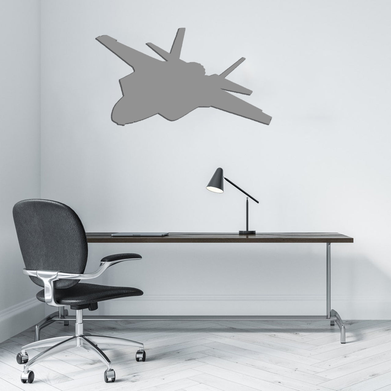 The Lockheed Martin F35 Designed Wall Metal Signs