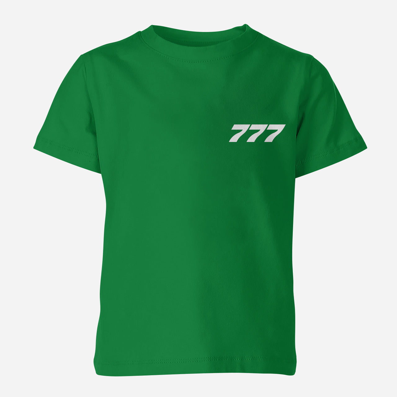 777 Flat Text Designed Children T-Shirts