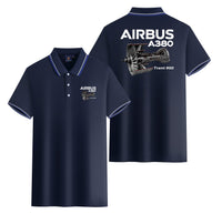 Thumbnail for Airbus A380 & Trent 900 Engine Designed Stylish Polo T-Shirts (Double-Side)