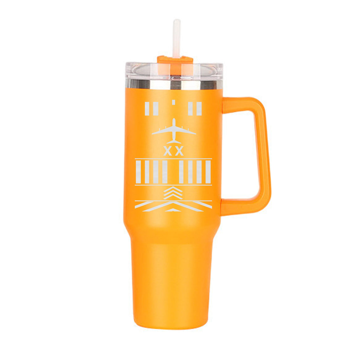 Products Runway (Customizable) Designed 40oz Stainless Steel Car Mug With Holder