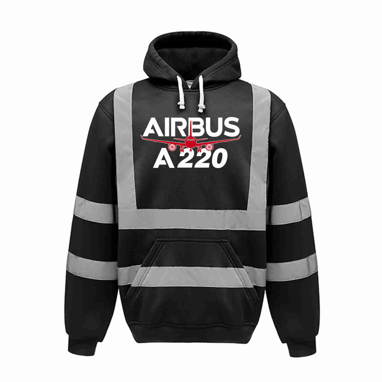 Amazing Airbus A220 Designed Reflective Hoodies