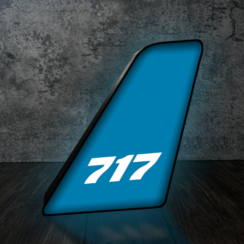 717 Flat Text Designed Led Aircraft Tail & 3D Lamp - view 6