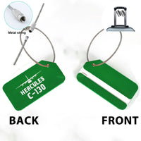 Thumbnail for Hercules C-130 & Plane Designed Fashion Metal Luggage Tags