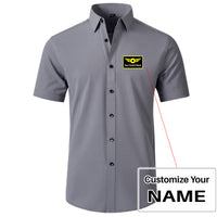 Thumbnail for Custom Name (Special Badge) Design Super Quality Short Sleeve Shirts