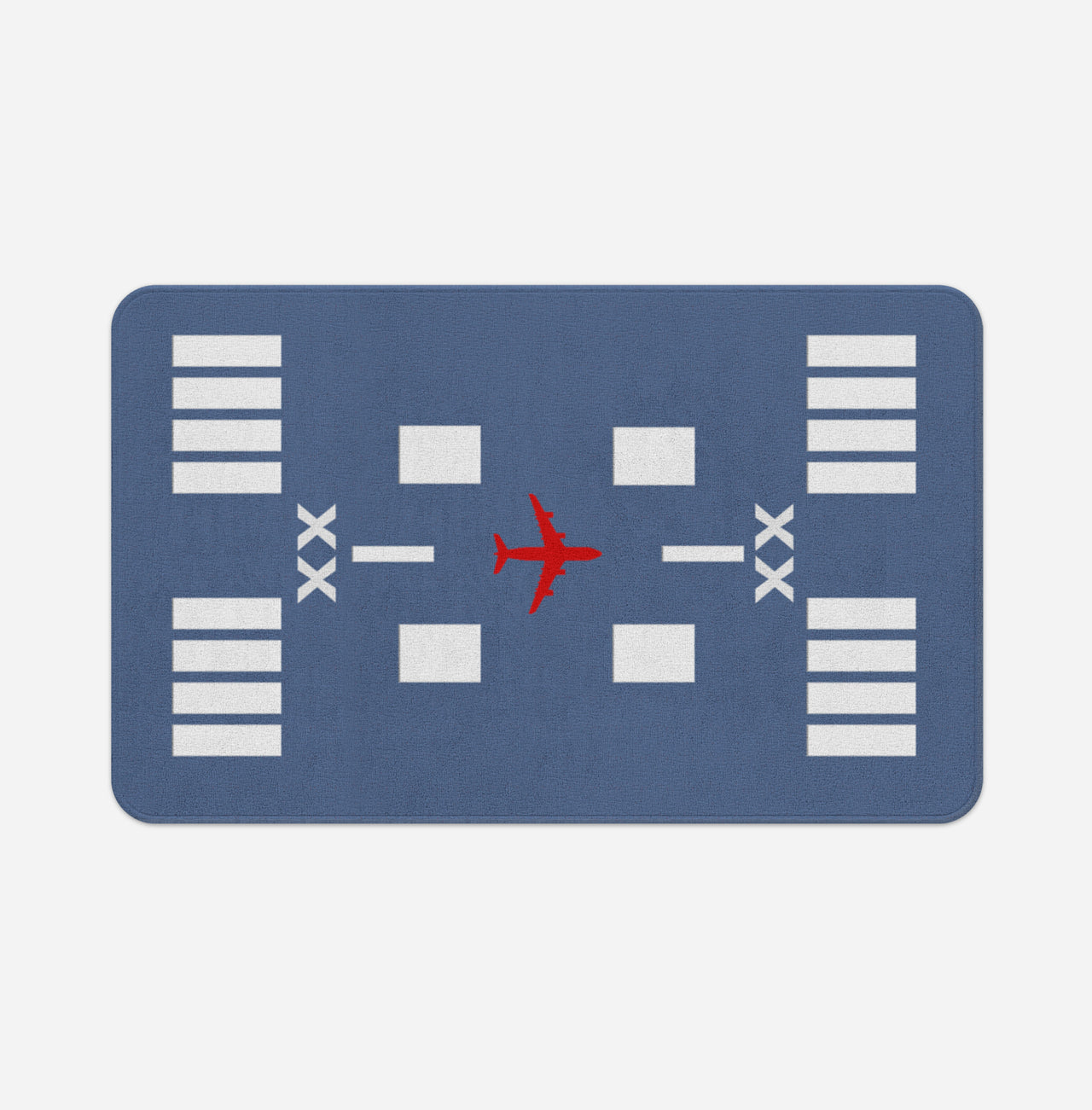 Special Runway (Blue) Custom Runway Designed Door Mats