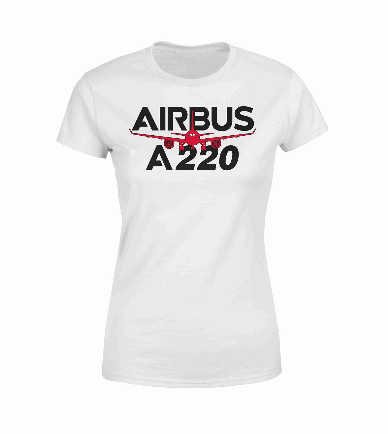 Amazing Airbus A220 Designed Women T-Shirts