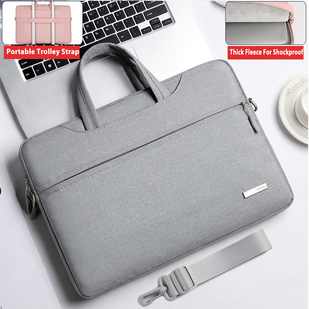 Simple Laptop Bag with Carrying Handle