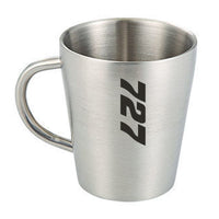 Thumbnail for Boeing 727 Text Designed Stainless Steel Coffee Mugs