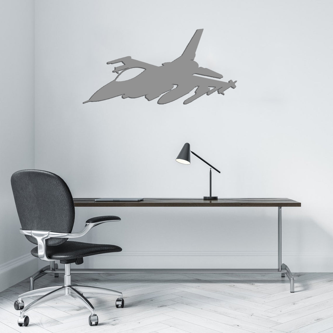 Amazing Fighter Jet (FL-16) Designed Wall Metal Signs