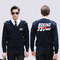 Thumbnail for Amazing Boeing 737 Max Designed Wool Pilot Sweaters