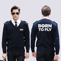 Thumbnail for Born To Fly Special Designed Wool Pilot Sweaters