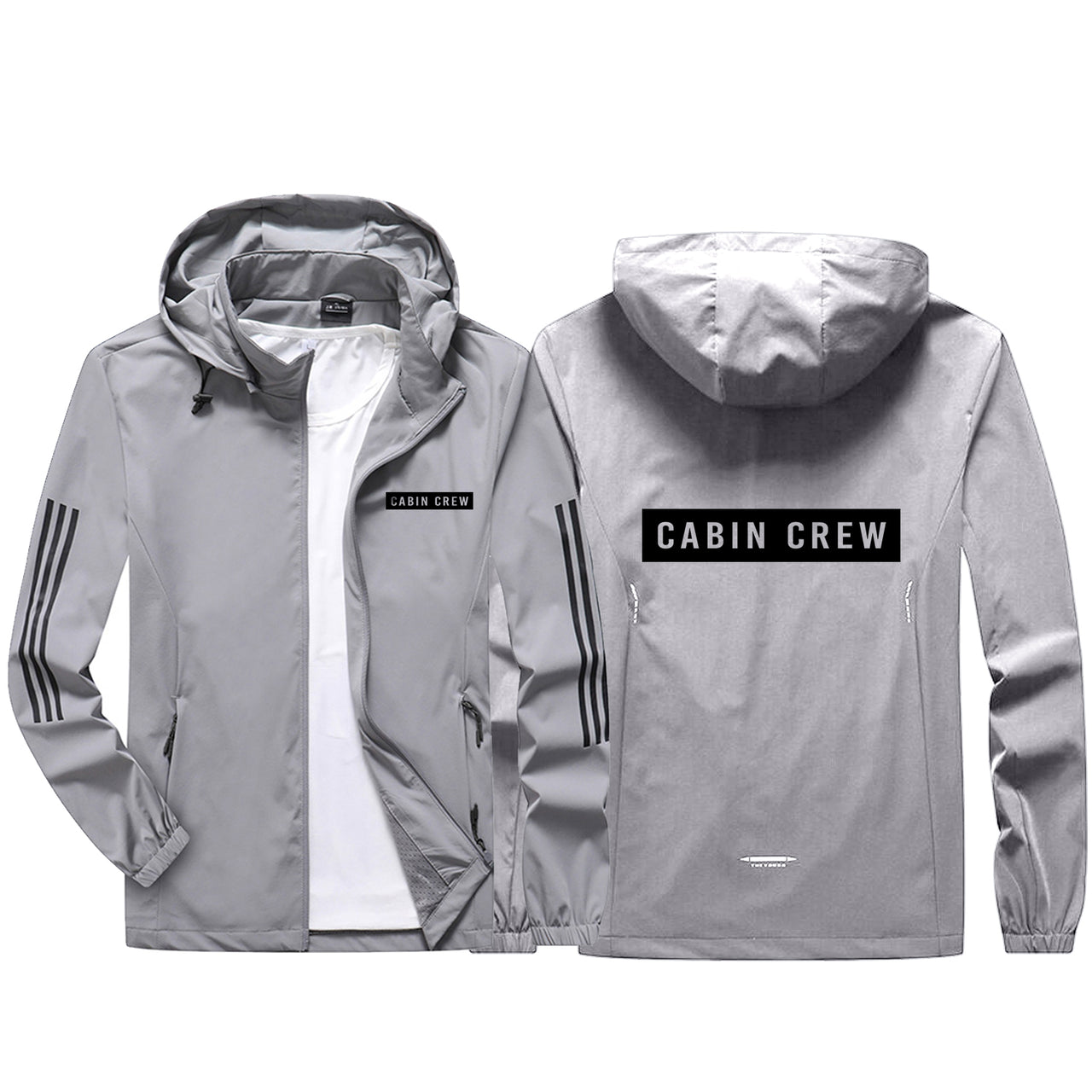 Cabin Crew Text Sport & Running Jackets