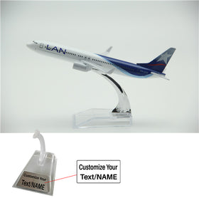 LAN Boeing 737 Airplane Model (16CM)