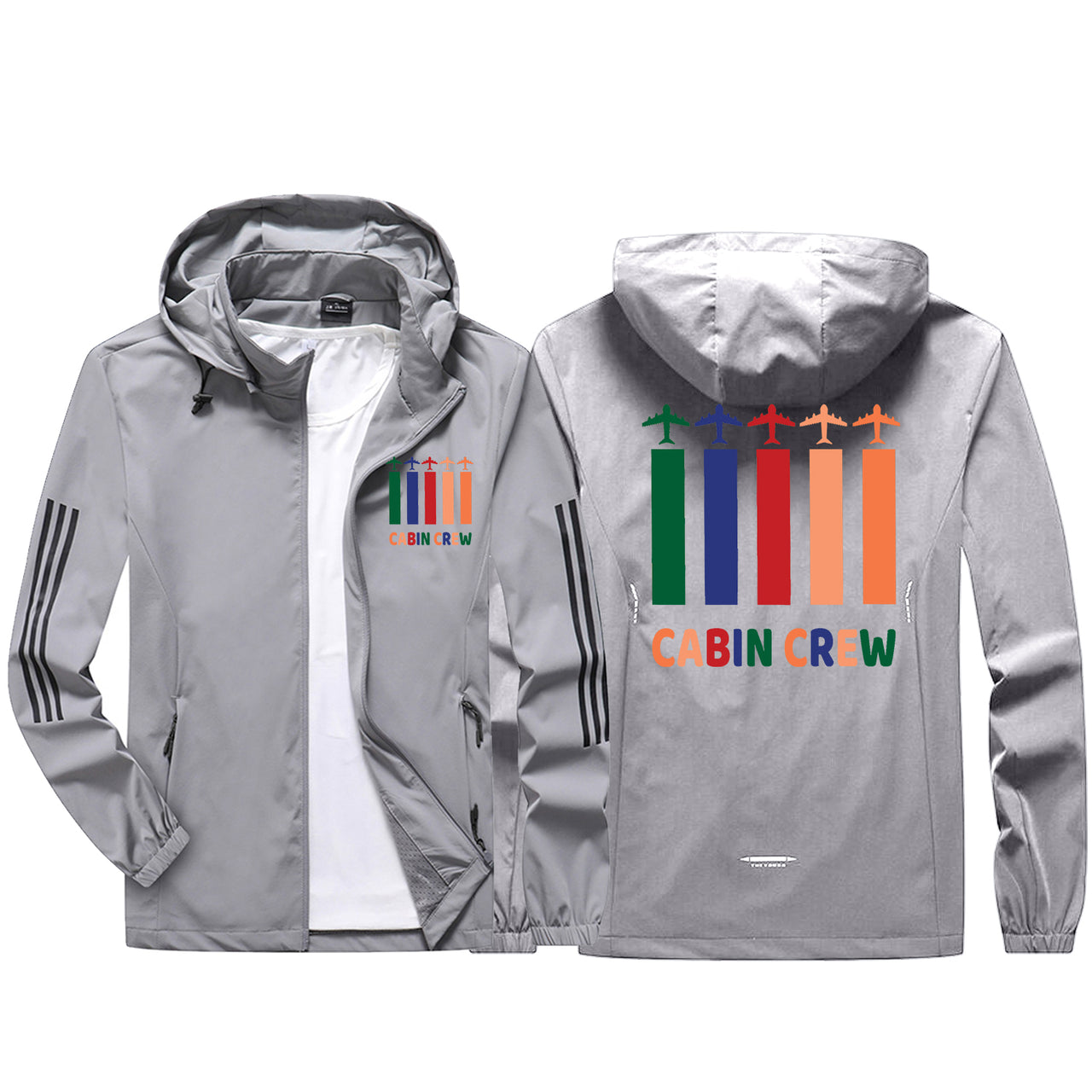 Colourful Cabin Crew Sport & Running Jackets