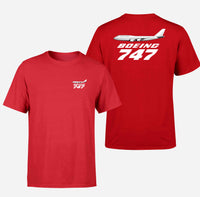 Thumbnail for The Boeing 747 Designed Double-Side T-Shirts