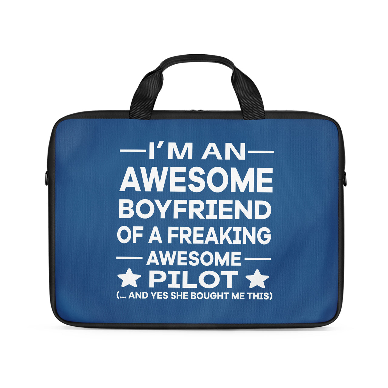 I am an Awesome Boyfriend Designed Laptop & Tablet Bags